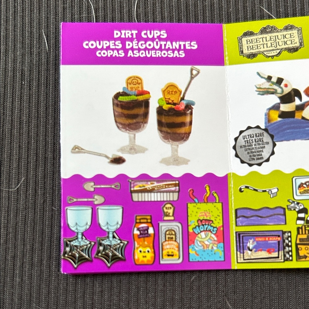 2024 Miniverse Halloween Series 2 Dirt Cups New